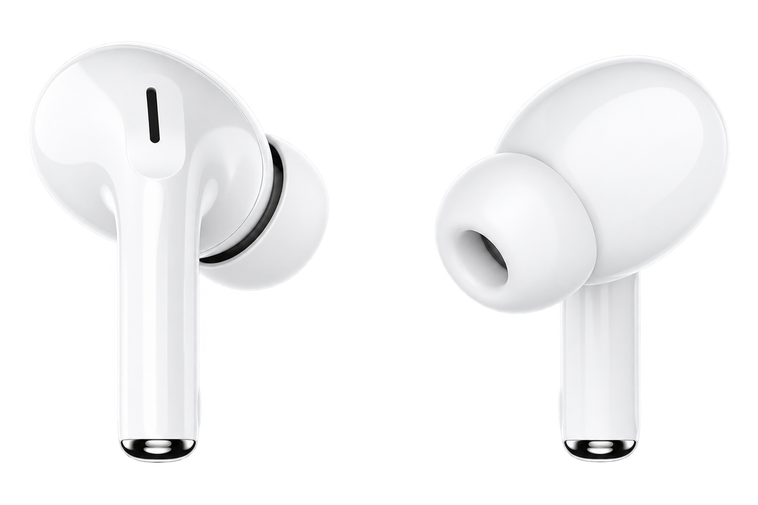 Screen TWS Bluetooth Earbuds with 32 db ANC + ENC and On Case Display