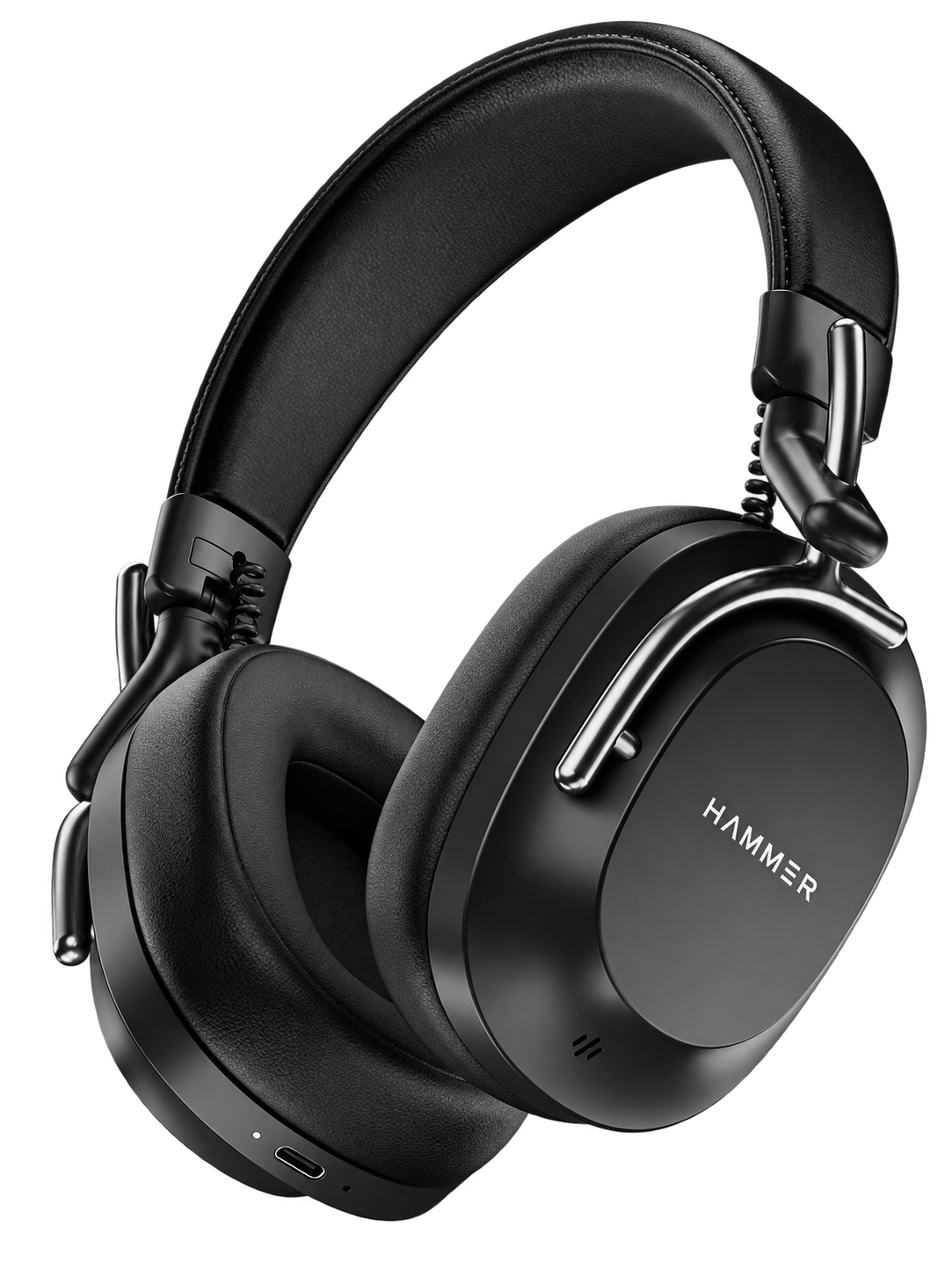 Bash Pro Wireless Headphones with 33db Hybrid ANC & Quad Mics