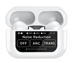 Screen TWS Bluetooth Earbuds with 32 db ANC + ENC and On Case Display