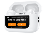 Screen TWS Bluetooth Earbuds with 32 db ANC + ENC and On Case Display