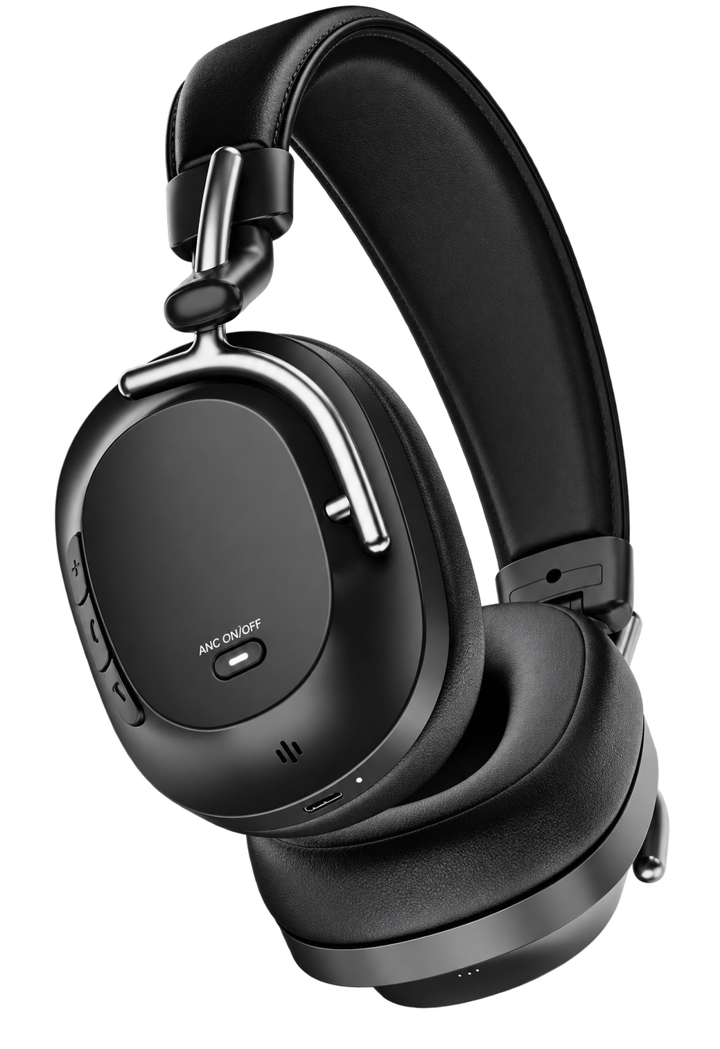 Bash Pro Wireless Headphones with 33db Hybrid ANC & Quad Mics