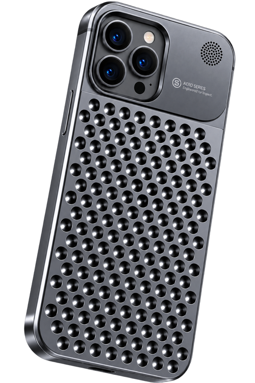 Aero Matic Silver Fragrance Phone Case
