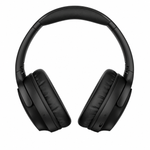 Bash Vivid ANC Wireless Bluetooth Over-Ear Headphones with 23 dB 70h Playtime, Type-C Fast Charging, Foldable Black