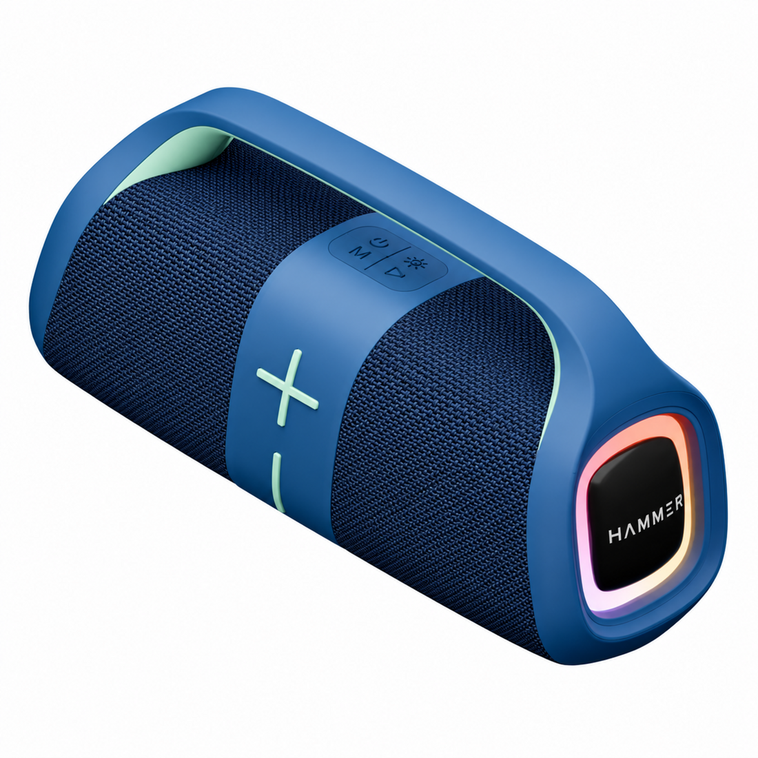 Boom 30W Bluetooth Speaker with RGB Lights and Dual Passive Radiators