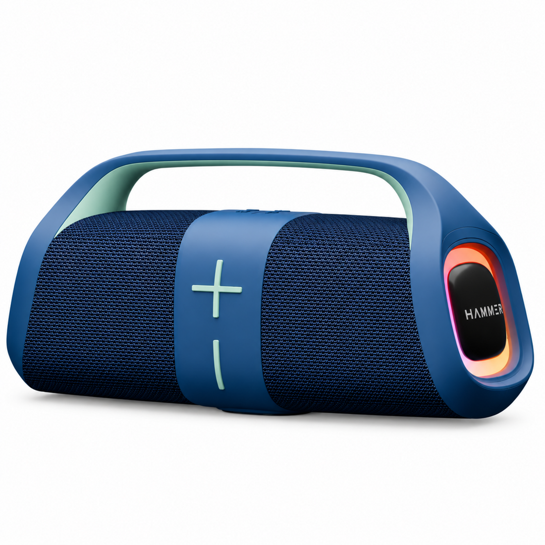 Boom 30W Bluetooth Speaker with RGB Lights and Dual Passive Radiators