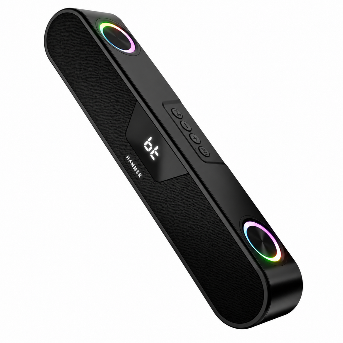 BeatBox 24W Output Bluetooth Soundbar With RGB Lights and Upto 8 Hours Playtime