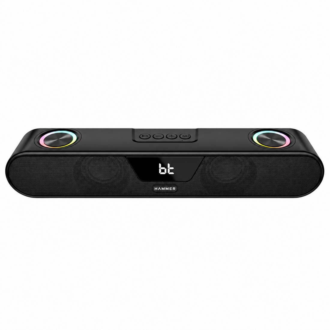 BeatBox 24W Output Bluetooth Soundbar With RGB Lights and Upto 8 Hours Playtime